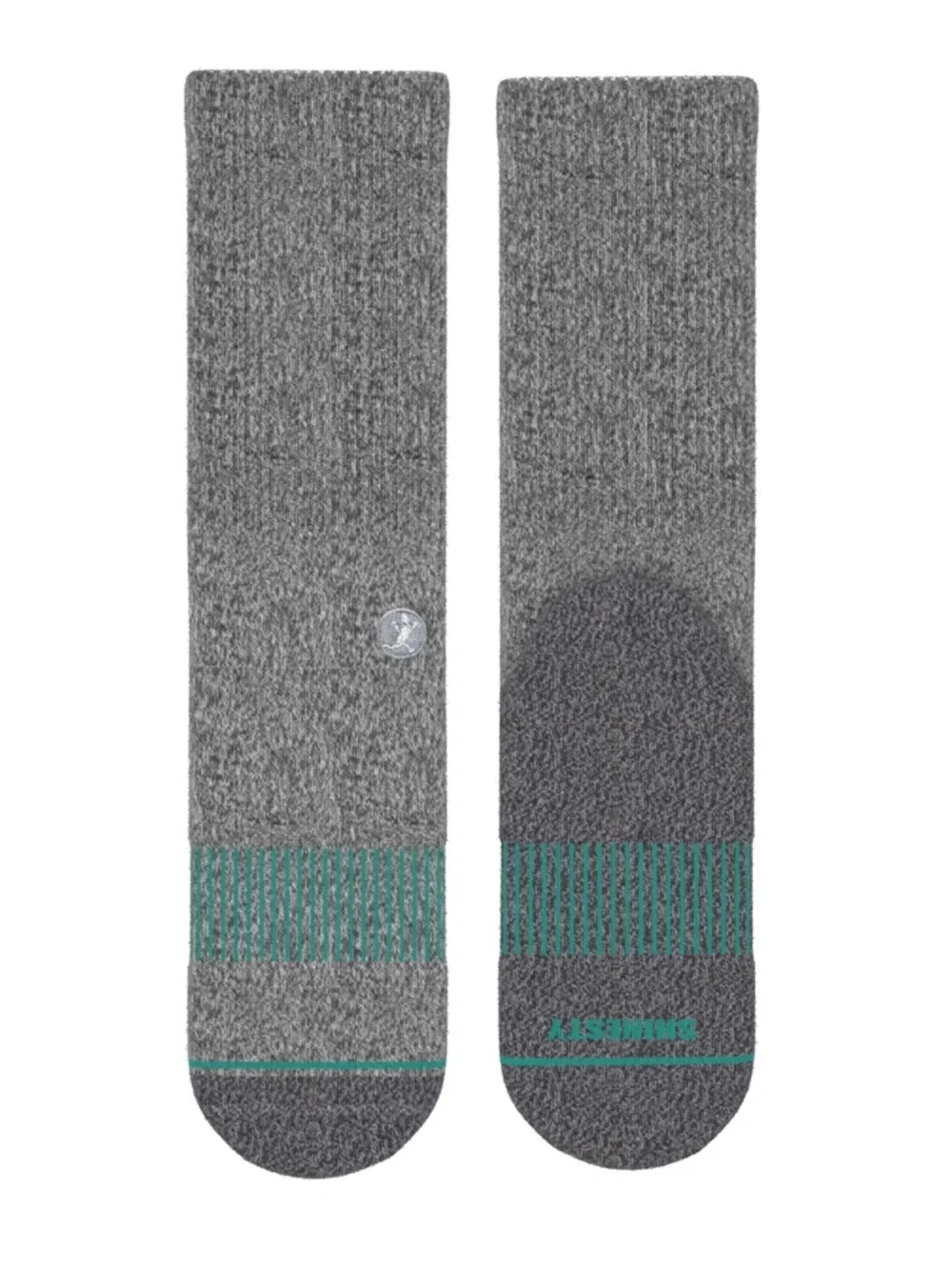 Shinesty Heel Hammocks The Intramural Champ Crew Socks Gray Large NWT IN PKG